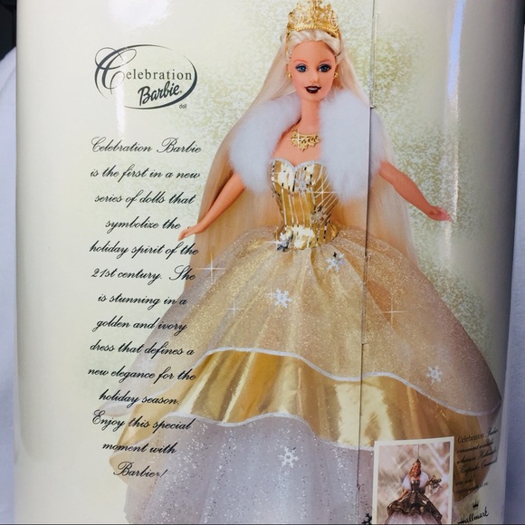 2000 Millennium Edition Cel. Barbie NIB gift - Picture 5 of 6